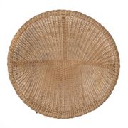 Fauteuil en rotin tressé, années 1950