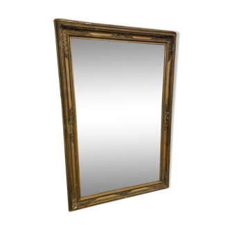 Old large-format mirror 88x133cm