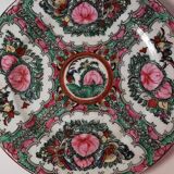 Ancienne assiette en porcelaine de chine macau