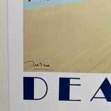Original poster Deauville - Razzia - Signed by the artist - coated on fabric