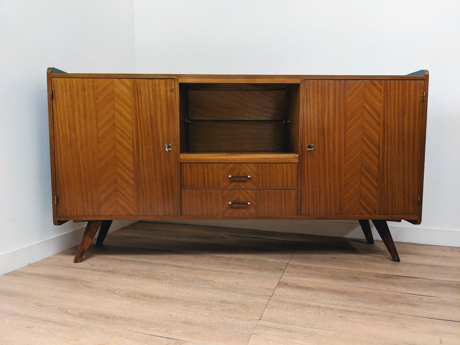 Vintage wooden sideboard