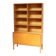 Bibliothèque en chêne années 60