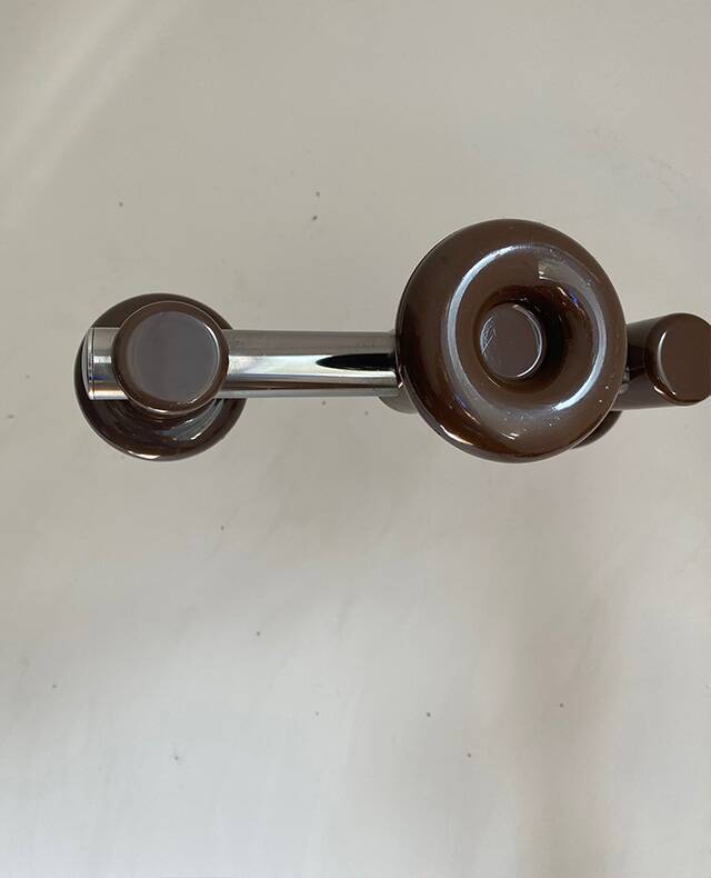 Space Age 1970's Chrome Coat Rack
