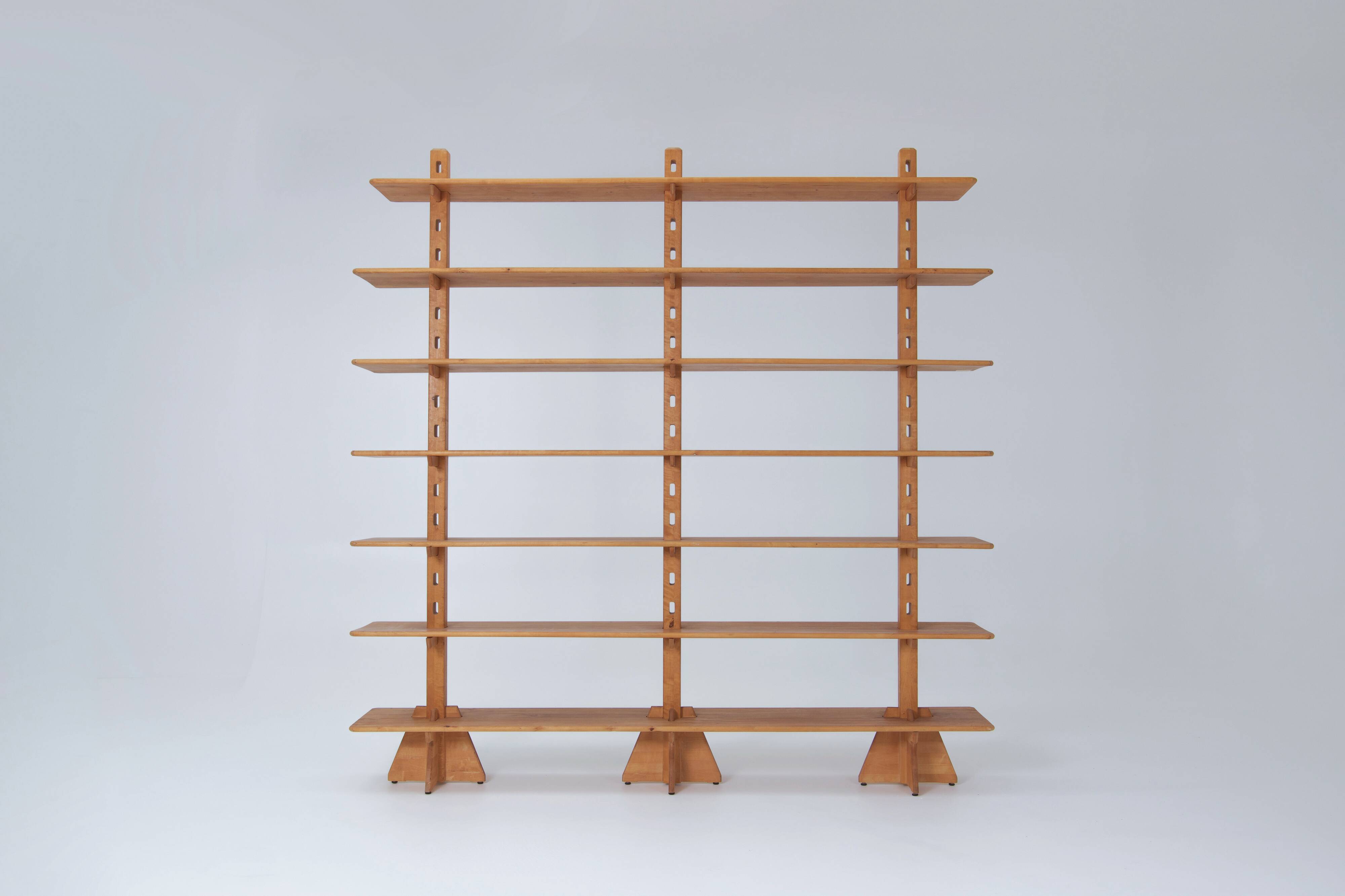 Rare free-standing bookshelf