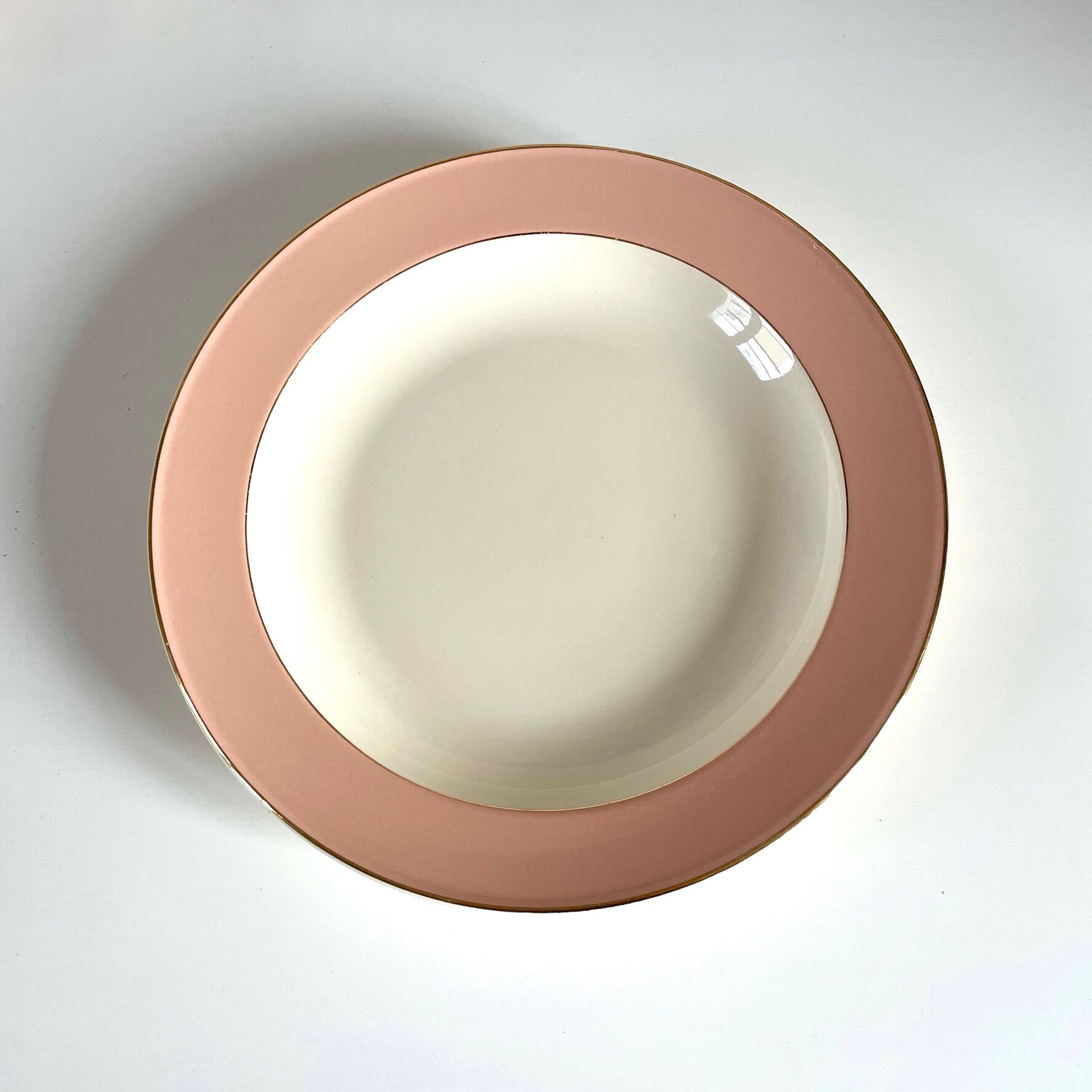 Lot 5 Dishes + 1 saucière Service "Santos" of Villeroy and Boch