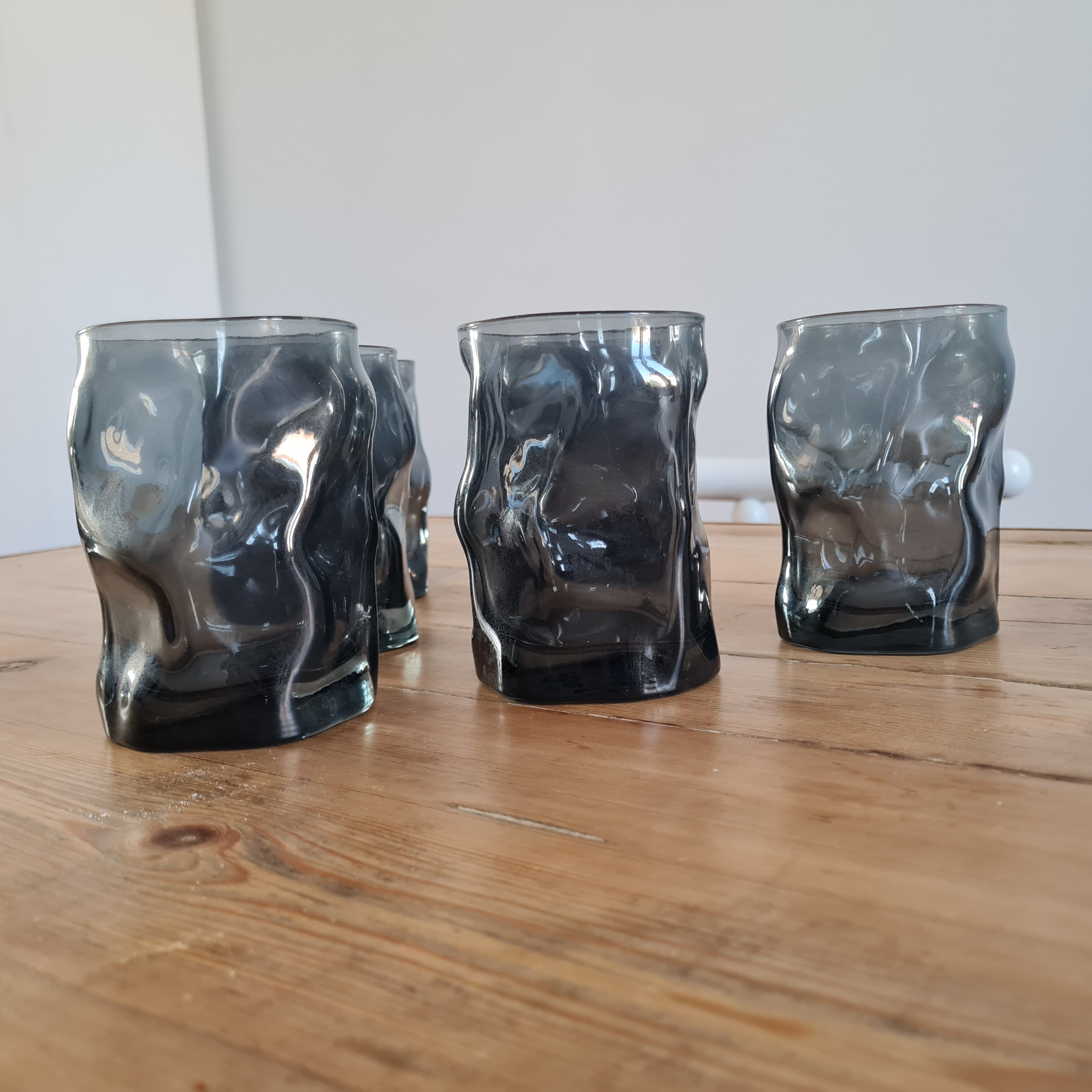 Set of 6 Vintage Water Glass