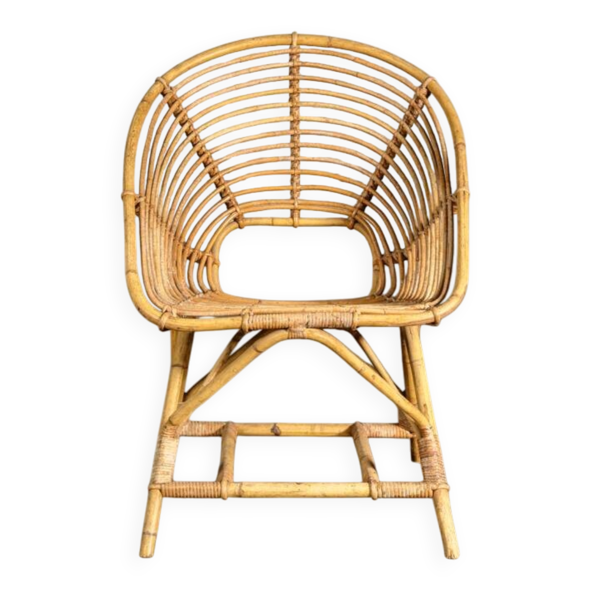Fauteuil en rotin