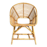 Rattan armchair