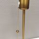 Gold-colored table lamp, Danish from the 1980-90s