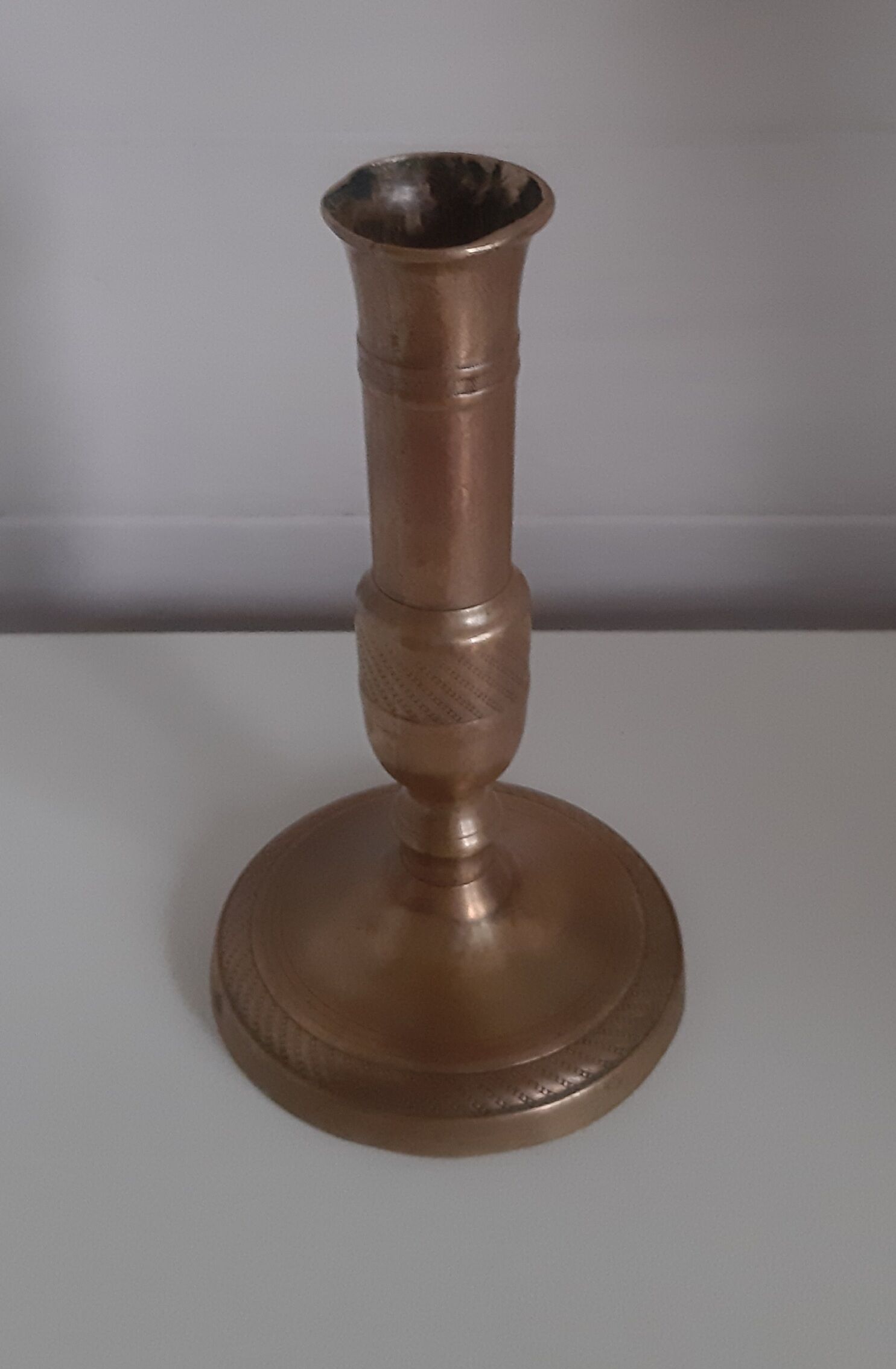 Antique candle holder