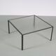 1950s Safety glass coffee table by Floris Fiedeldij for Artimeta, Netherlands