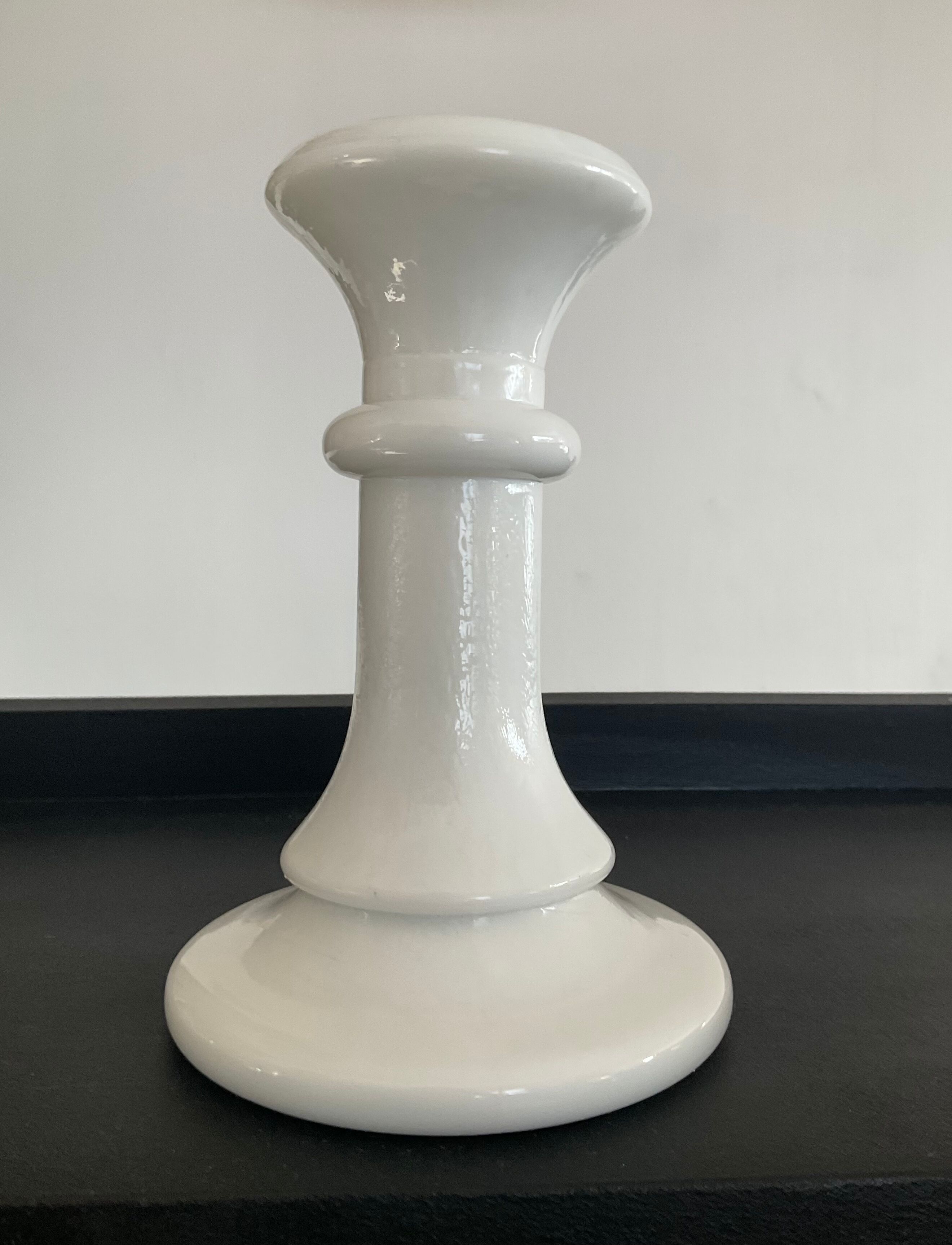 Opaline candle holder from the 50s