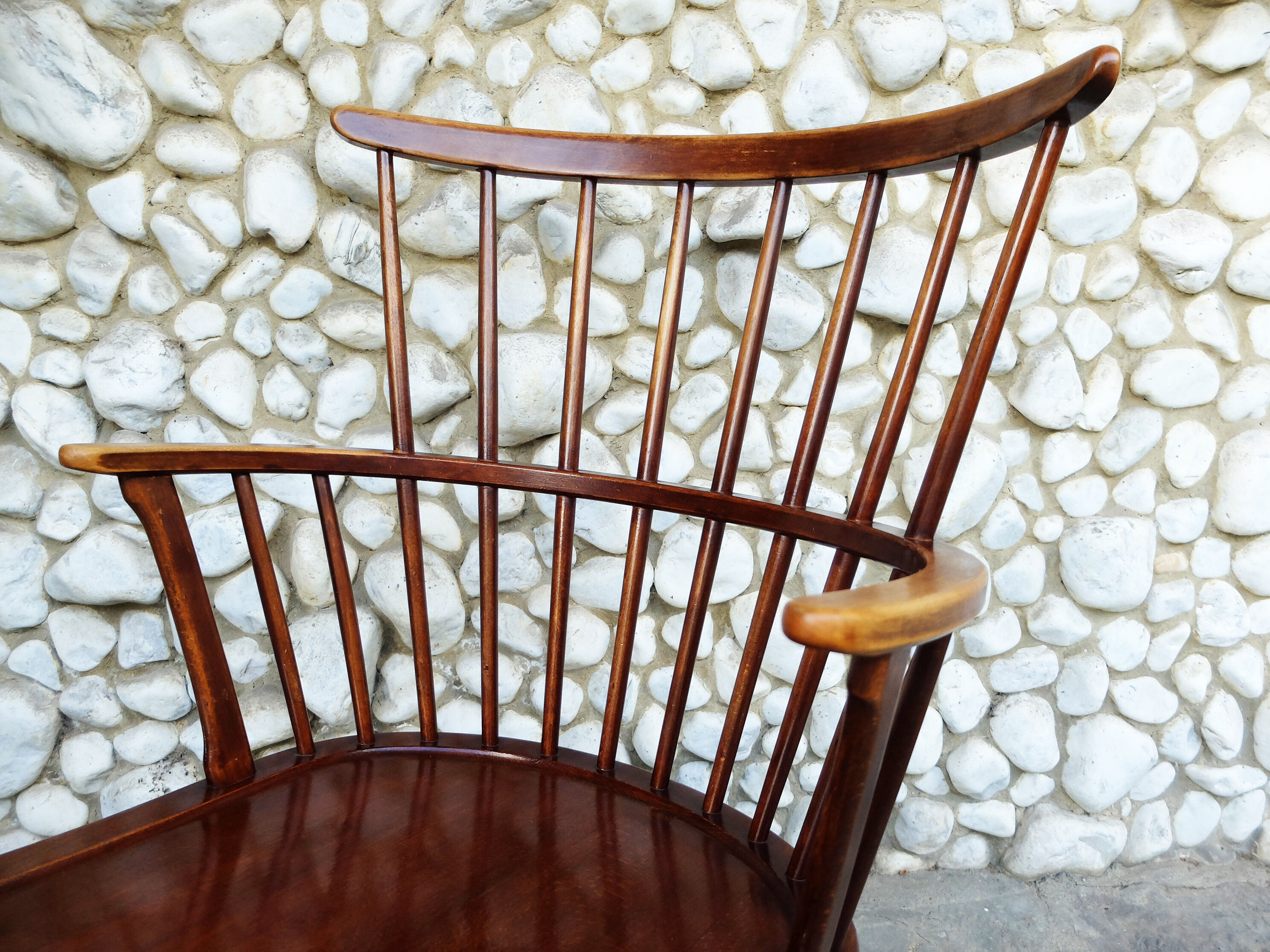 Fauteuil Windsor par Ove Boldt pour Fritz Hansen, Danemark, 1960