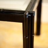 Gazebo model coffee tables, 1970s, set of 2.