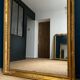 Old mirror 148.5cm/115.5cm mercury glass