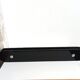 Large format solid glass vintage door handle