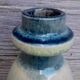 Marcel Bell signed ceramic vase.