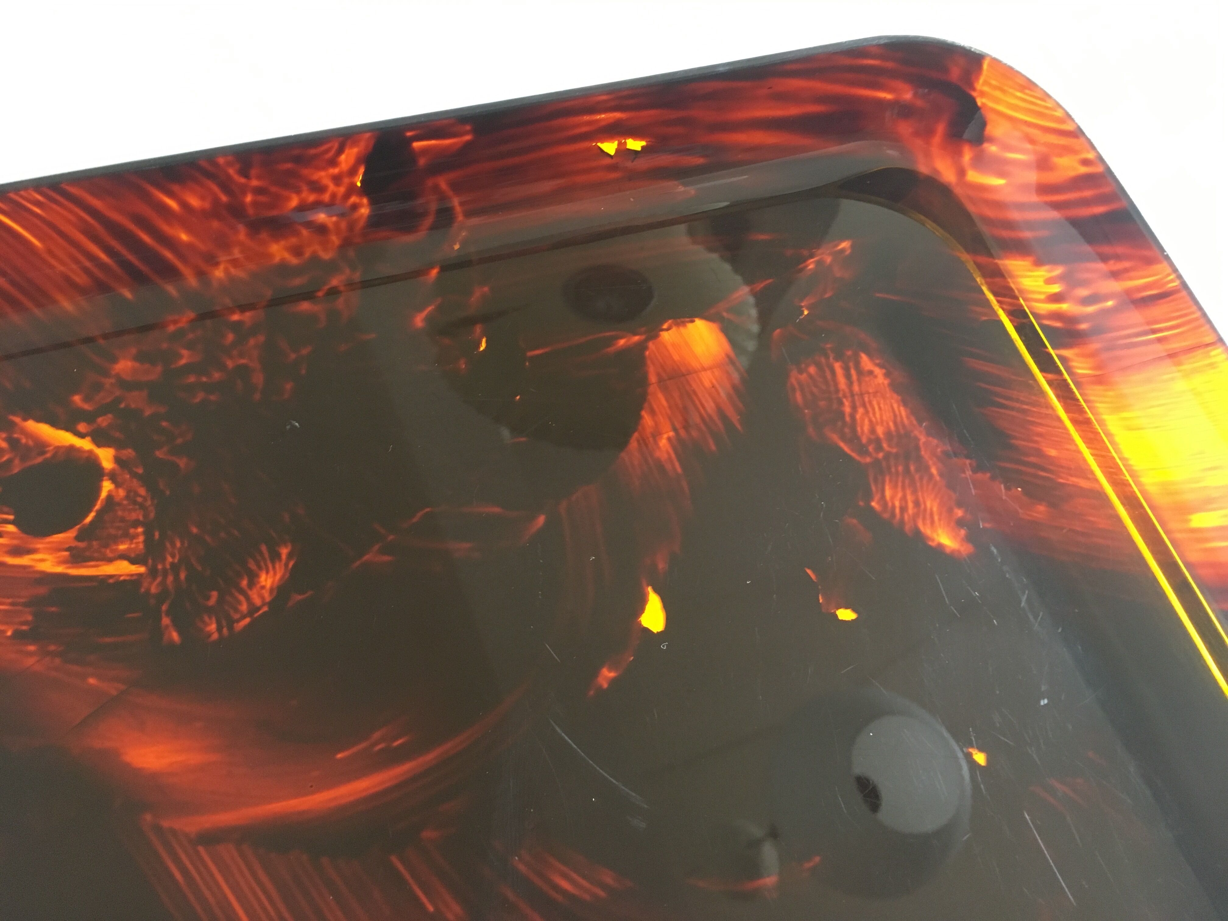 1970 scale lucite tray