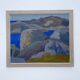 Vintage Landscape Painting by Svan Grandin (1906-1982) “Seacoast”