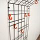 Wire coat rack by Karl Fichtel for Drahtwerke Erlau 1950s