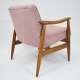 Original vintage armchair "CoCo", 1960s, fully restored, pink