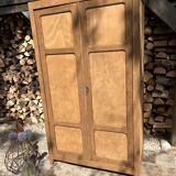Armoire type parisienne bois rénové