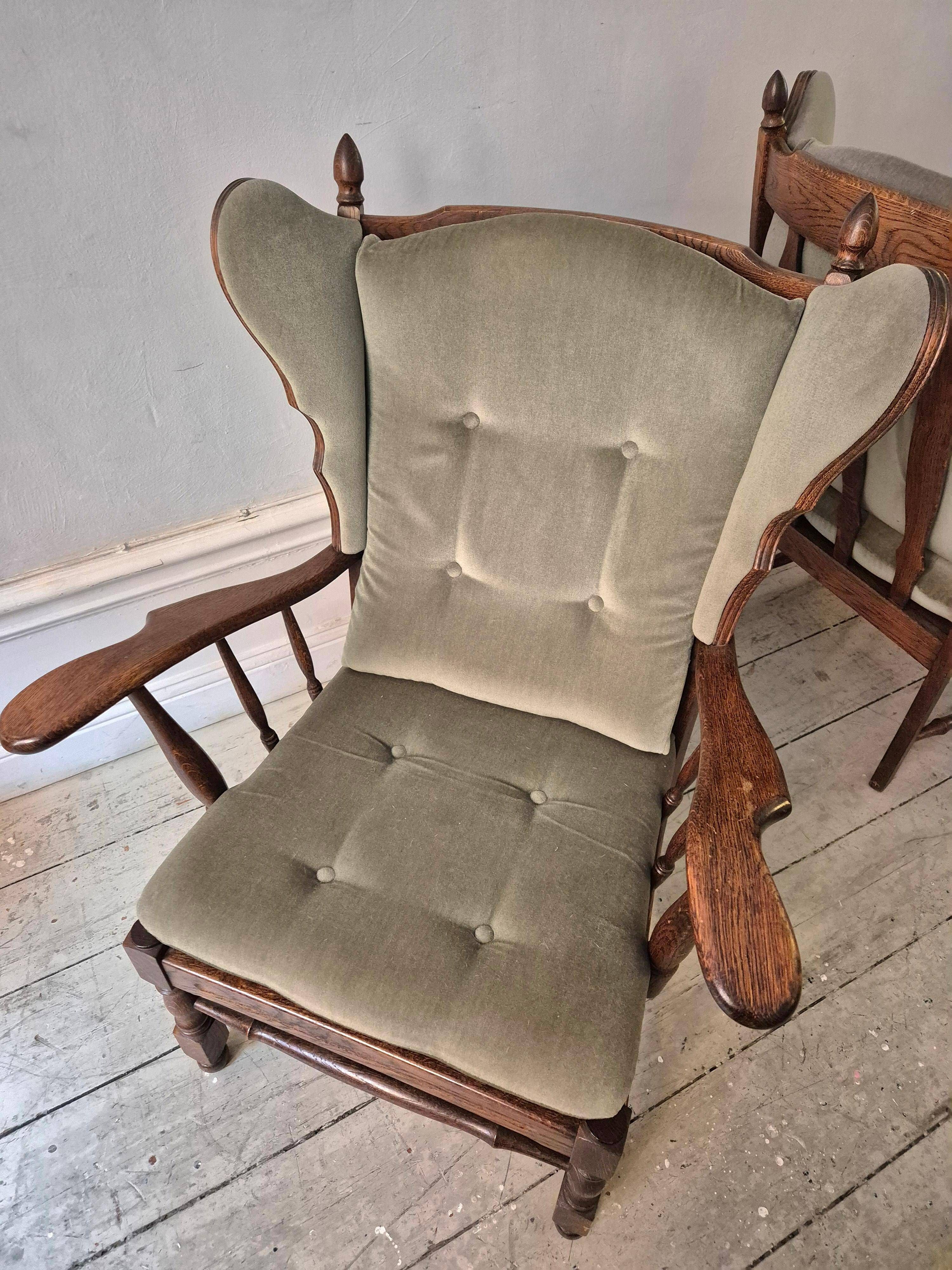 Paire de fauteuils scandinaves, années 1960/70.