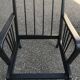 Armchairs with black and white patterns vintage 60s