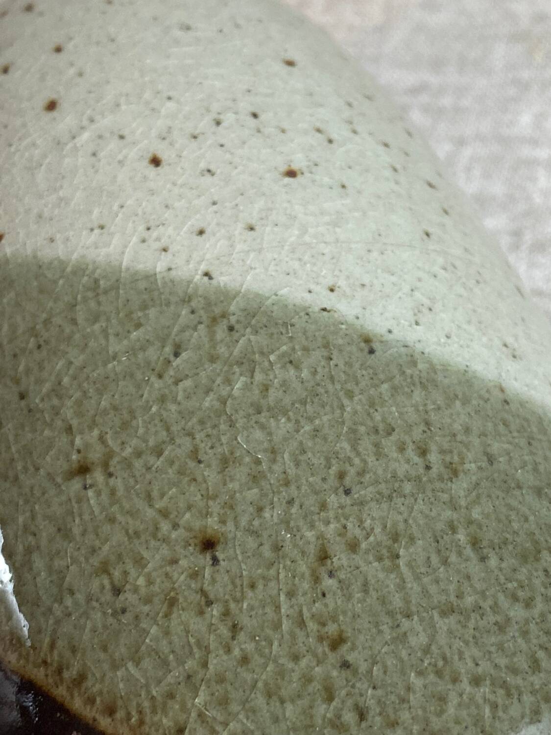 Glazed stoneware vase signed Charles Hair