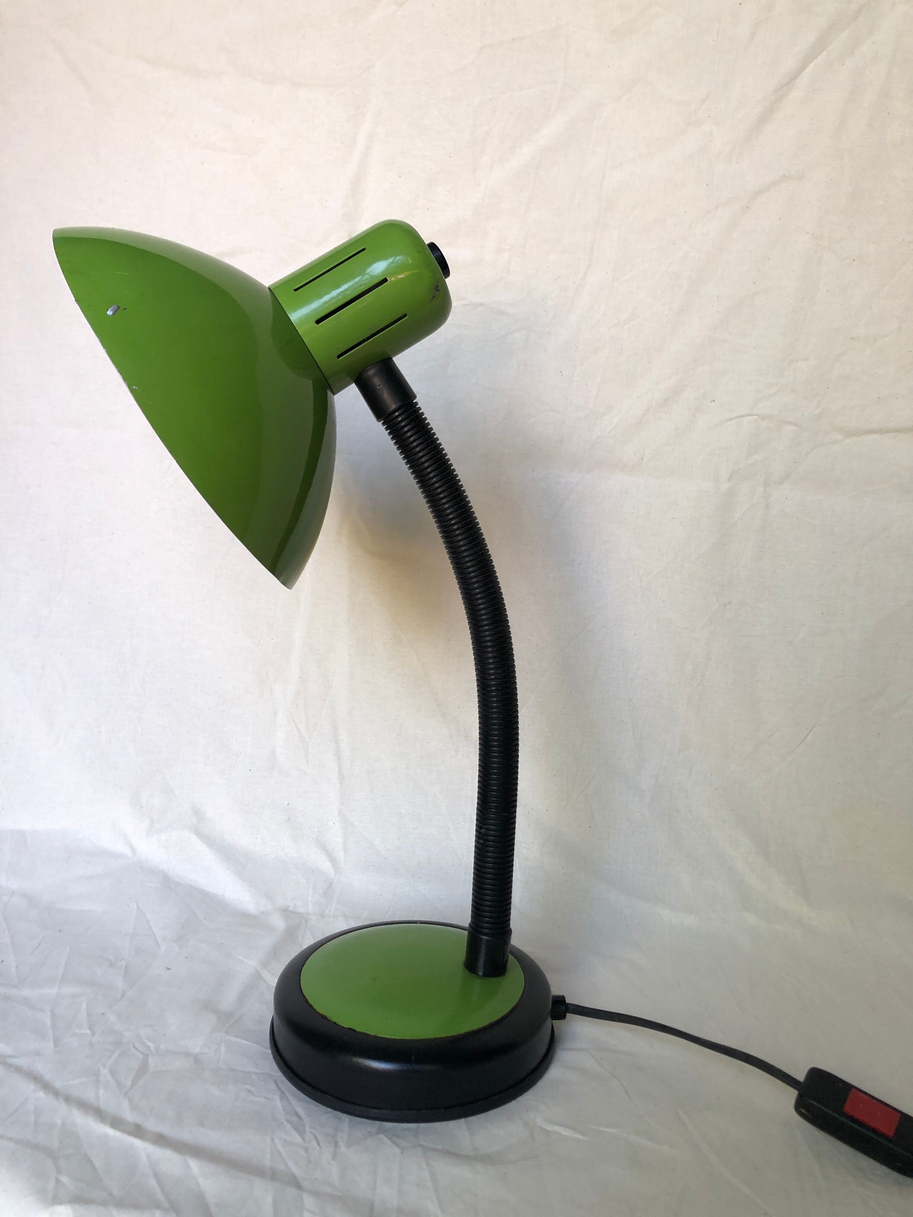 Desk lamp Veneta Lumi green, 70s / 80s