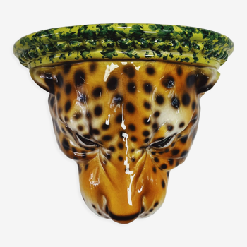 Wall Shelf Leopard Ceramic