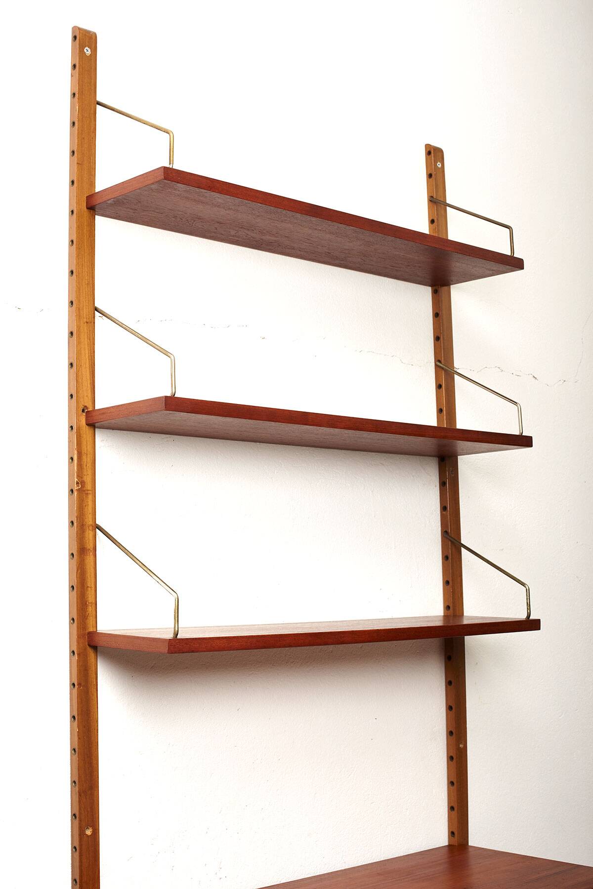 Wall unit designed by Poul Cadovius for Cado, Denmark, 1960s