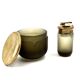 Yellow Murano glass smoking set, VeArt, Italy 1970