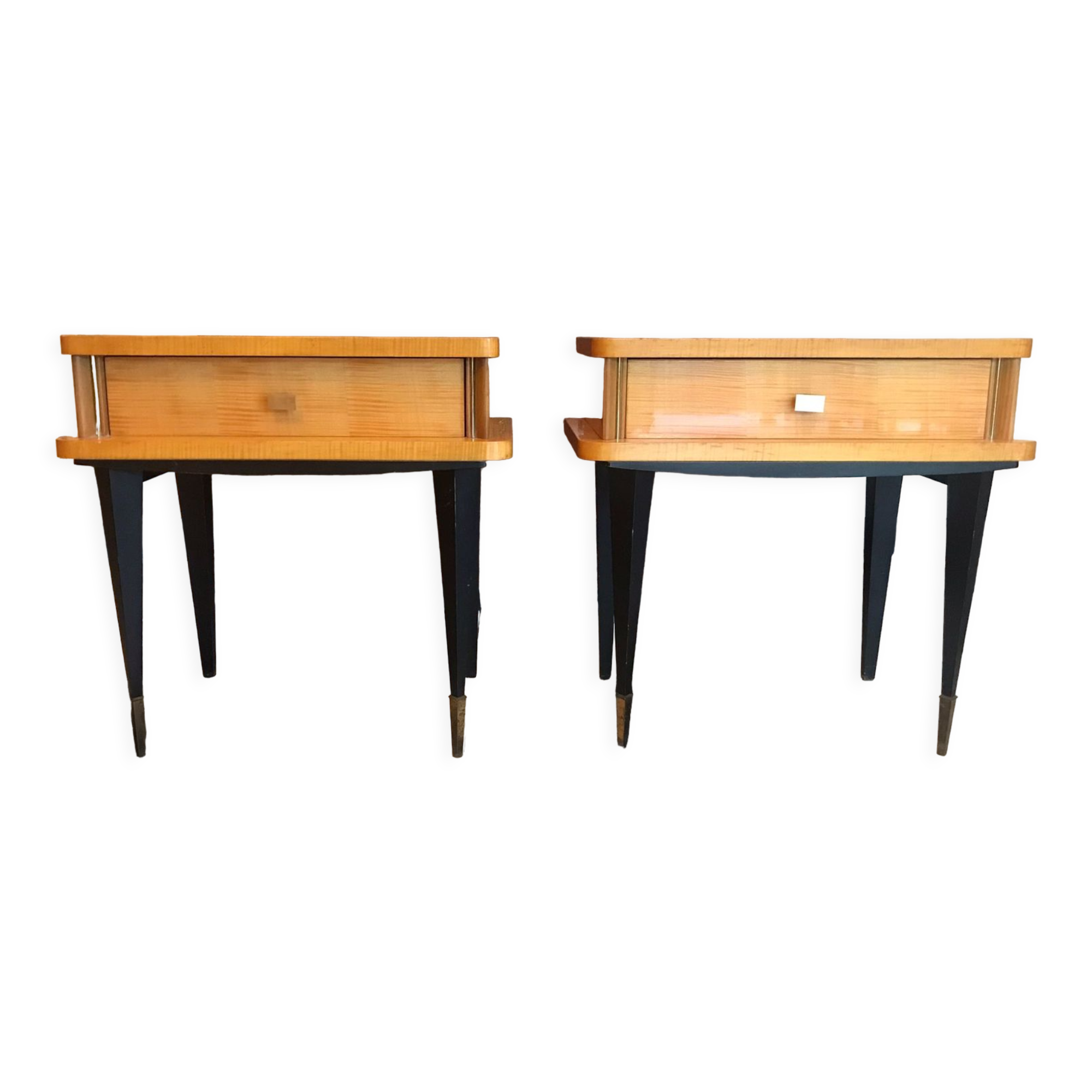 Vintage formica bedside tables