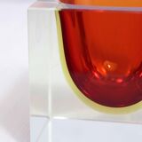 Empty pocket ashtray Murano Flavio Polished