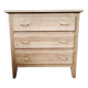 Petite commode chêne pieds compas