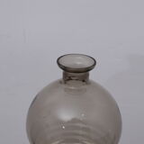 Smoked glass vase