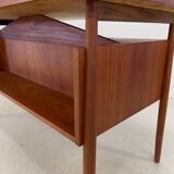 Teak Desk By Gunner Nielsen For Tibergaard