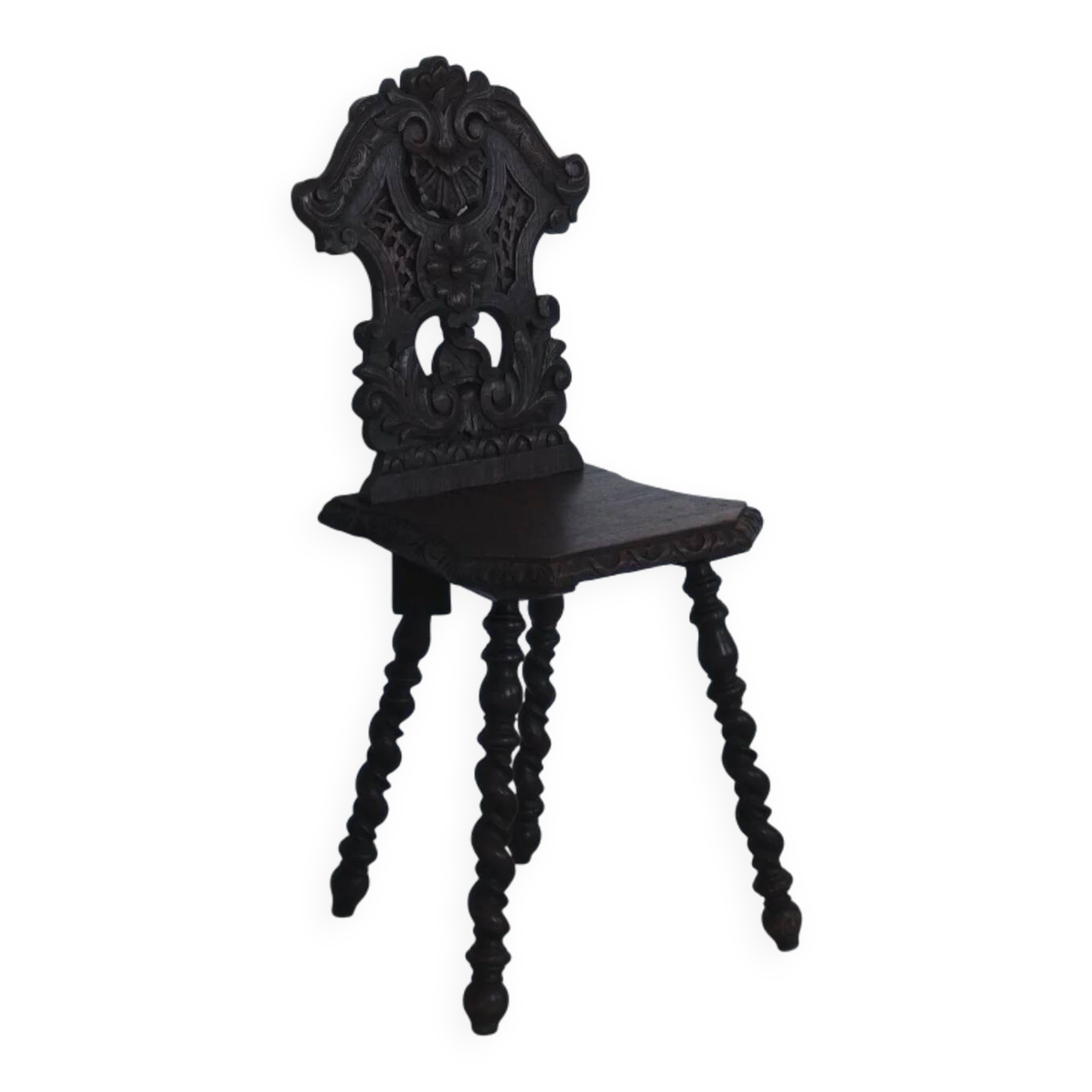 Grand pied de lampe de table en grès | Irma Yourstone | Suède | Années 1960