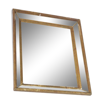Old faceted mirror