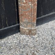 Regency fireplace in Rance marble, 18th century