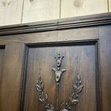 Oak mirror from the early 20th century.