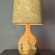 Lampe de table en liège des années 1960-1970, France