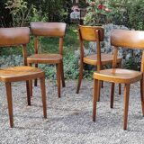 4 “classic” bistro chairs from Horgen-Glarus (Switzerland) 1960s
