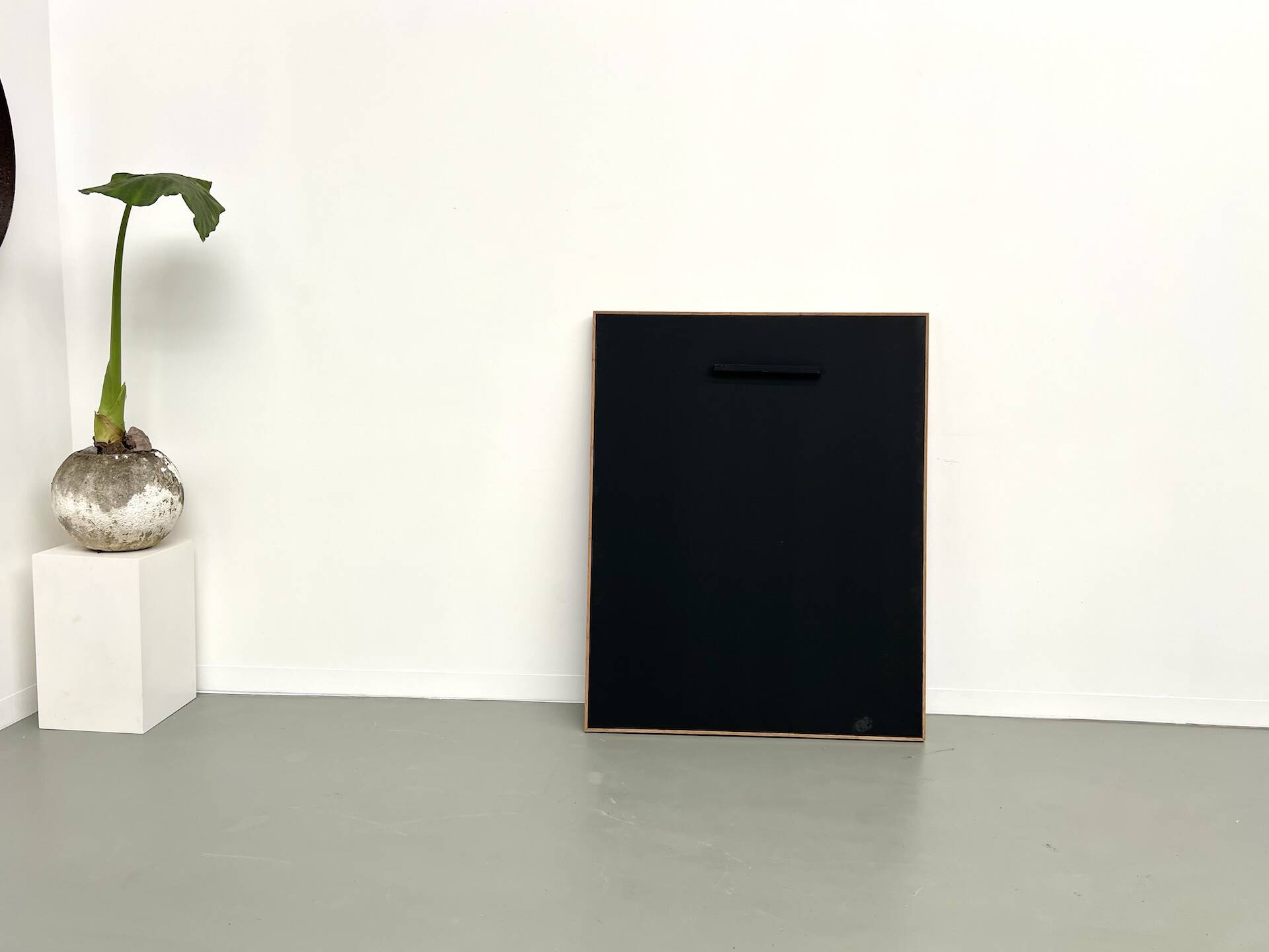 Large Klein blue painting