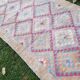 Vintage Turkish hallway rug 80x300 cm