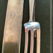 Serving cutlery for leg of lamb