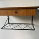 Vintage floating wall shelf in Norwegian teak, 1960s