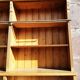 Pine bookcase (251 x 49 x height 288 cm)