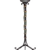 Wrought Iron Candle Stand With Beads Denmark